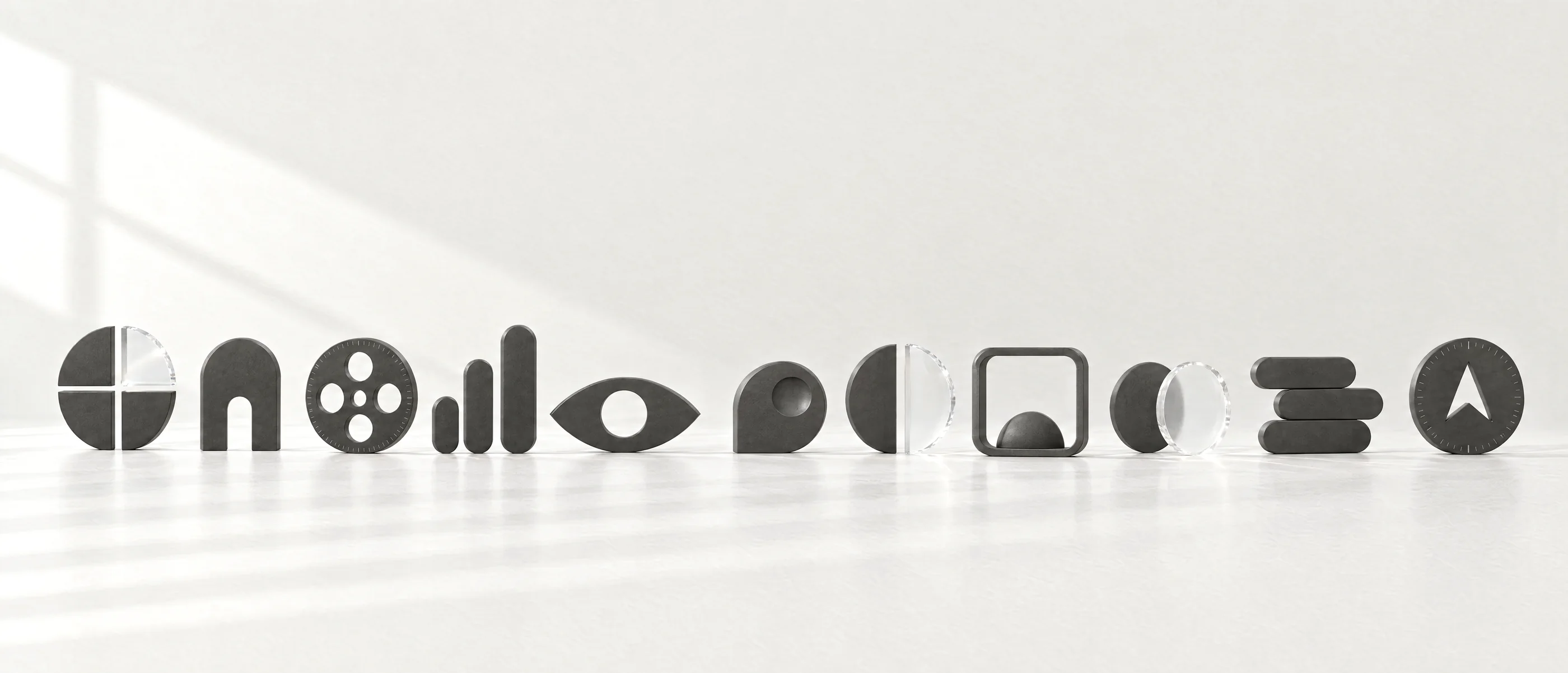 crue products as objects, in one row