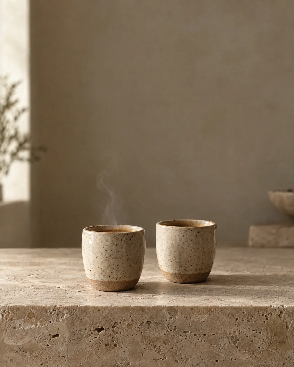 Reel take 1 of 6, stoneware in soft north light