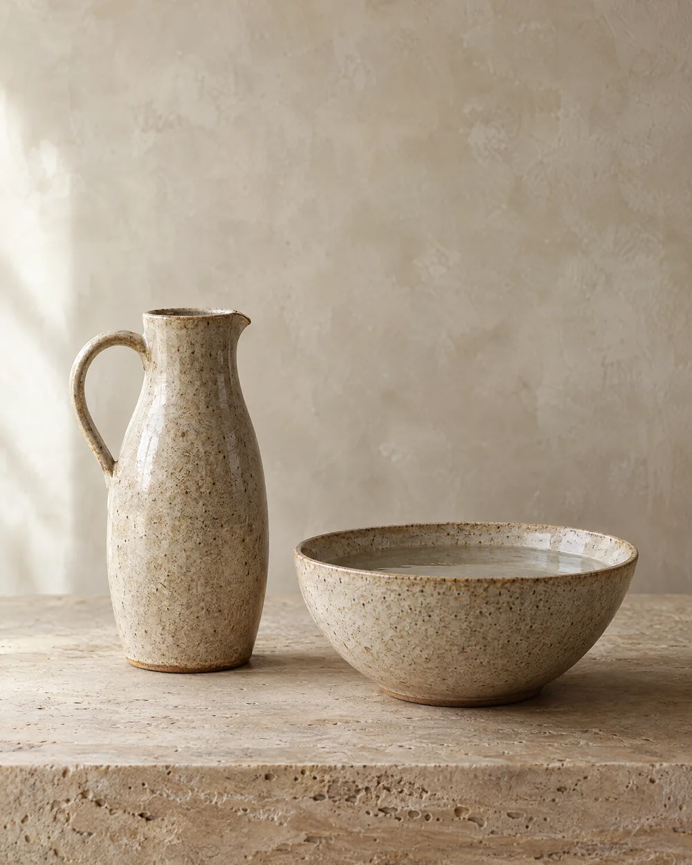 Reel take 3 of 6, stoneware in soft north light