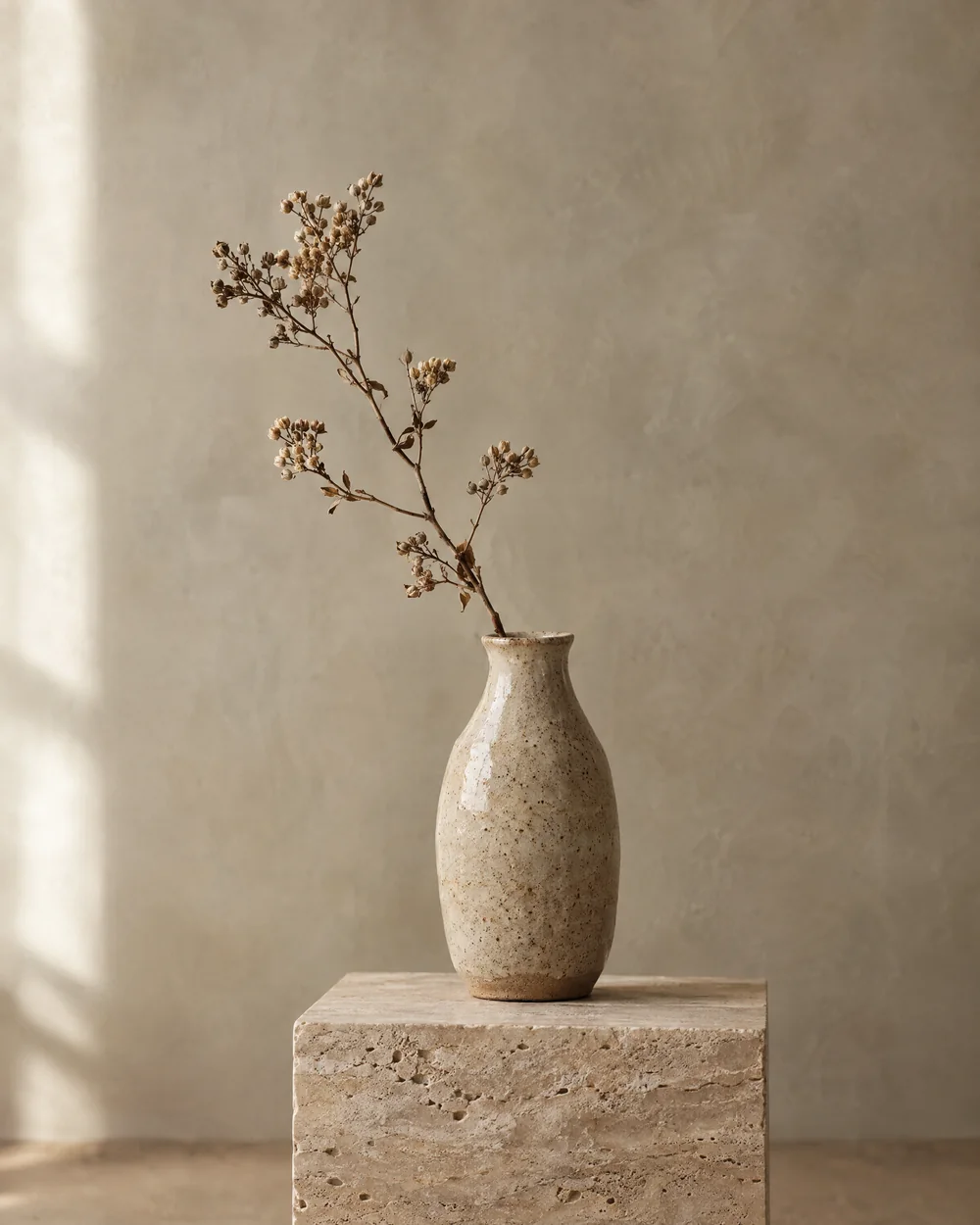 Reel take 5 of 6, stoneware in soft north light